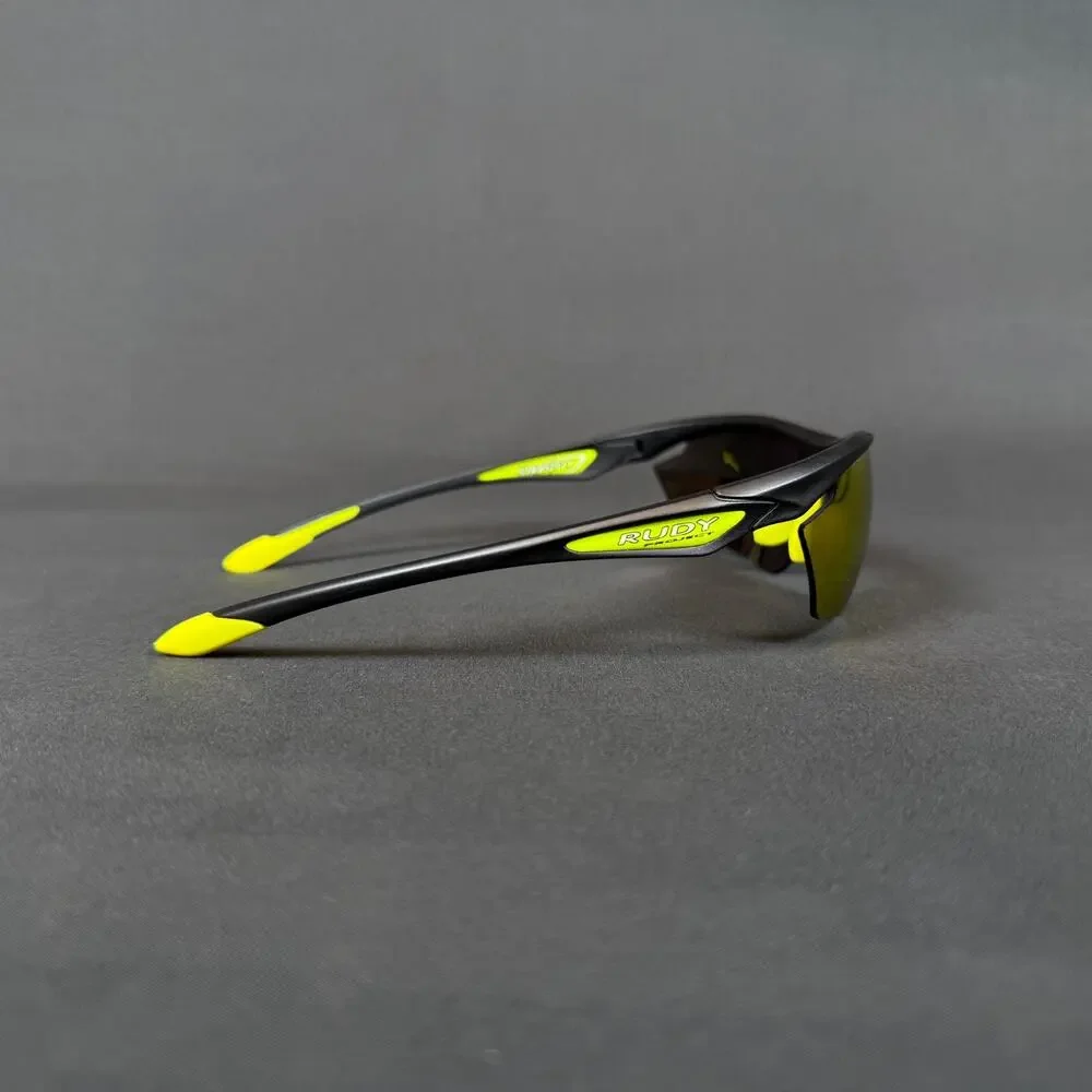 Rudy Project Stratofly SP23-06 Sport Sunglasses Black Yellow Only Frame
